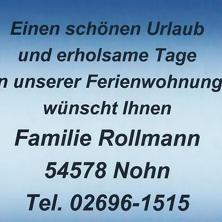 - Vakantiehuis, Ferienwohnung, 100 Qm, Rollmann, 54578 Nohn, Eifel- Nuerburgring Nohn (Rhineland-Palatinate)